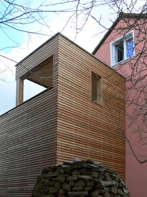 Ansicht Umbau